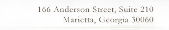 166 Anderson Street, Suite 210, Marietta Georgia 30060